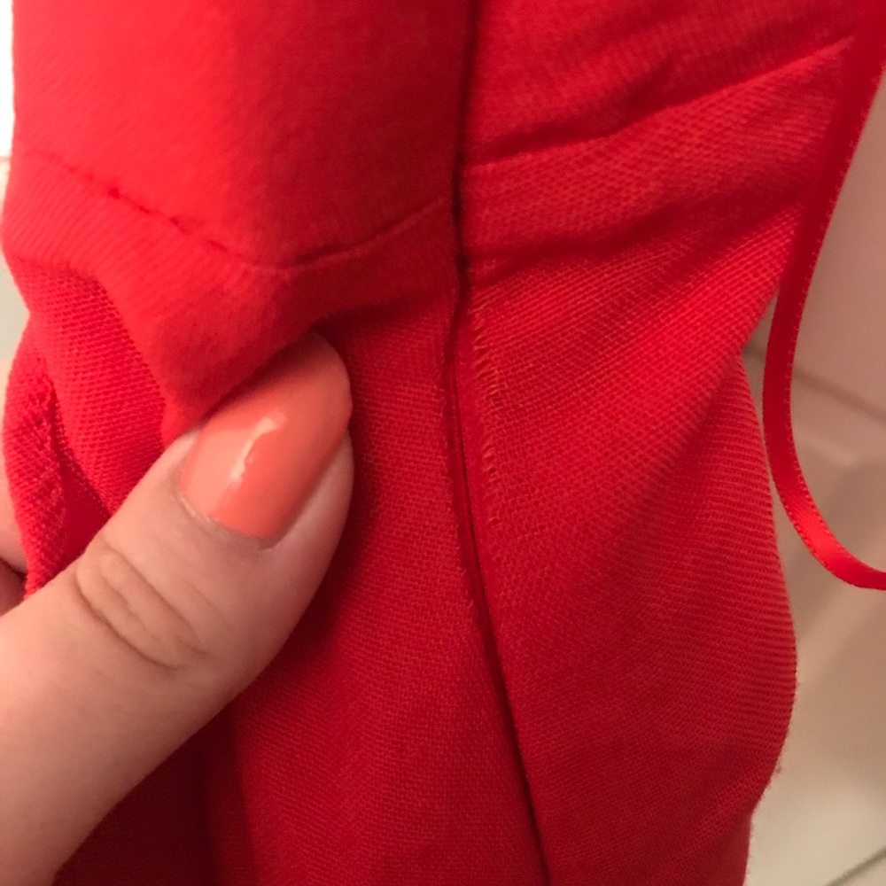 Red Etiquette Dress View 5